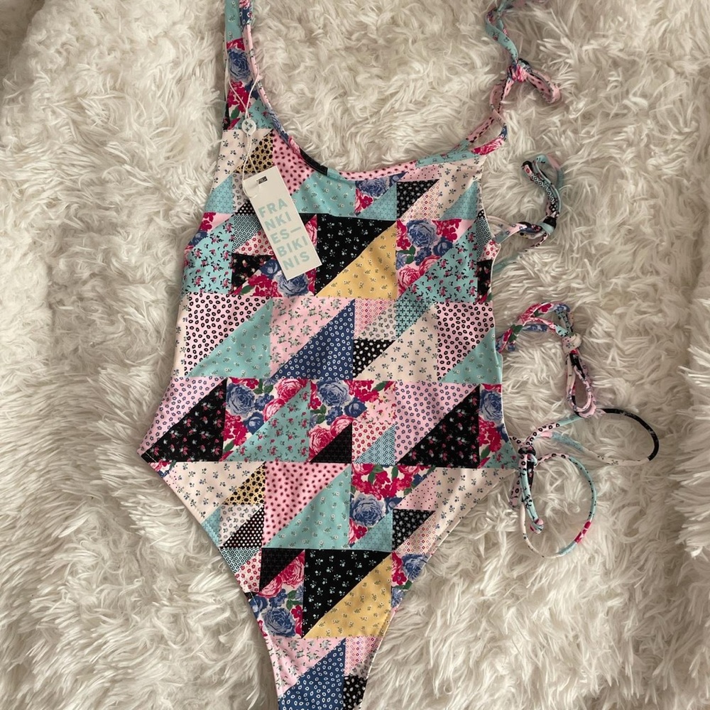 One piece bathing suit from Frankies Bikinis!